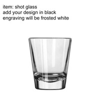 Laser Engraved Shot Glasses