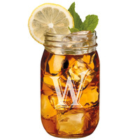 Engraved Mason Jars - 16 oz